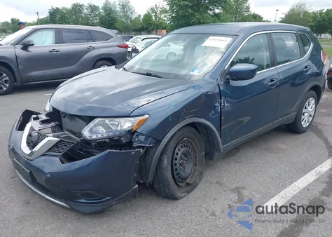 2016 Nissan Rogue S из США, поврежденный, VIN KNMAT2MV2GP617947